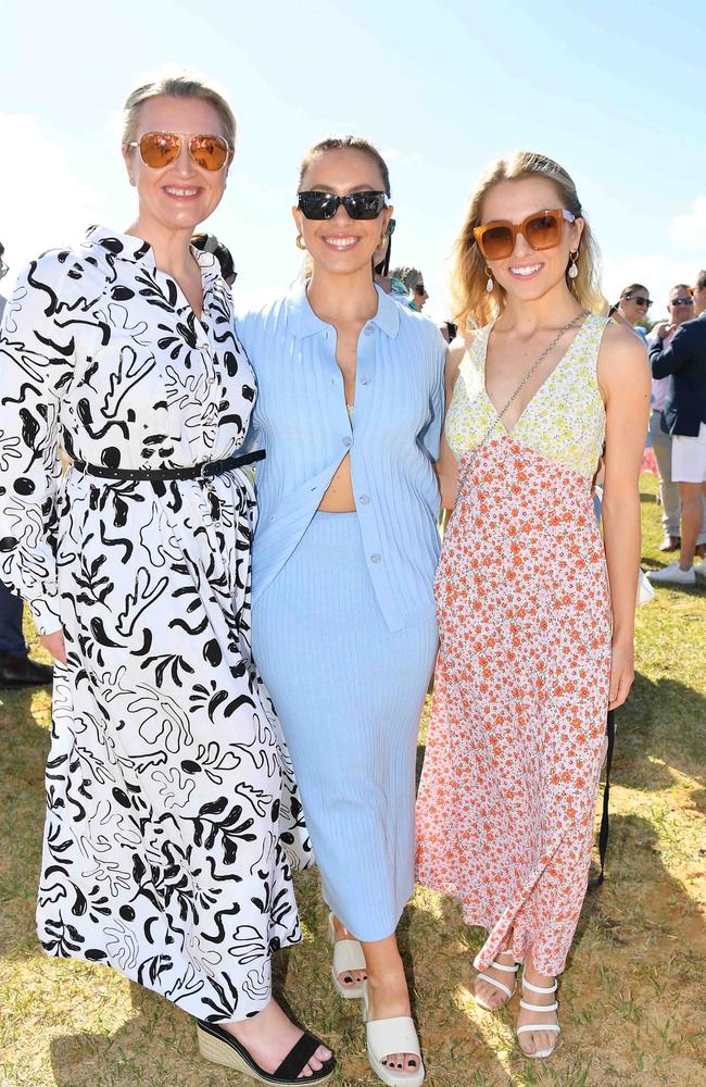 Bianca Mason, Ashling Lorger and Darcy Turich at Coastline BMW Polo by the Sea. Picture: Patrick Woods.