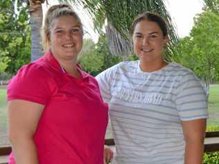 SIBLING RIVALRY: Sisters Allie and Molly Emmerton are both in the running for Gayndah Orange Festival's Queen title. Picture: Felicity Ripper