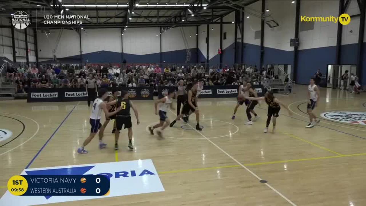 Replay: Victoria Navy v Western Australia (U20 Men) - 2025 Basketball Australia U20's & Ivor Burge National Championships Day 2