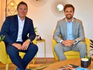 Brent Higgins and James Goldsworthy have announced the opening of Ray White Kawana.