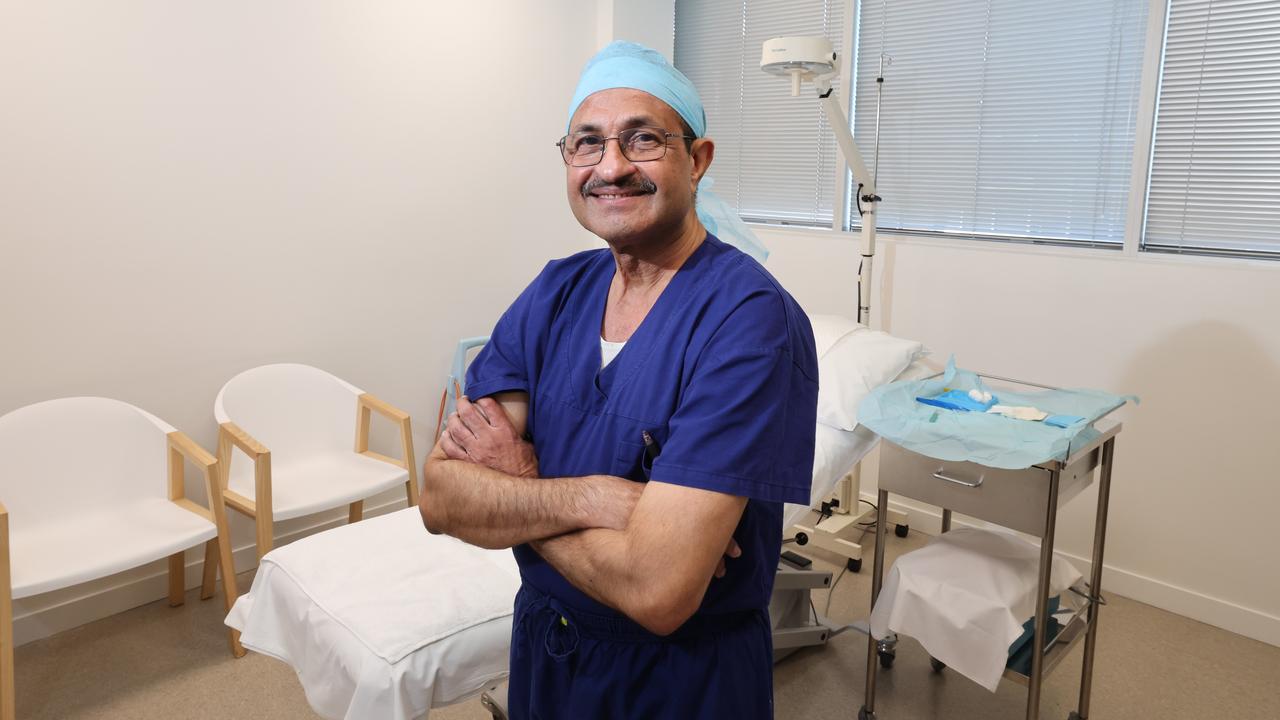 30 year plastic surgeon veteran Dr Dilip Gahankari talks about recent trends in Gold Coast cosmetic surgery. Picture: Glenn Hampson