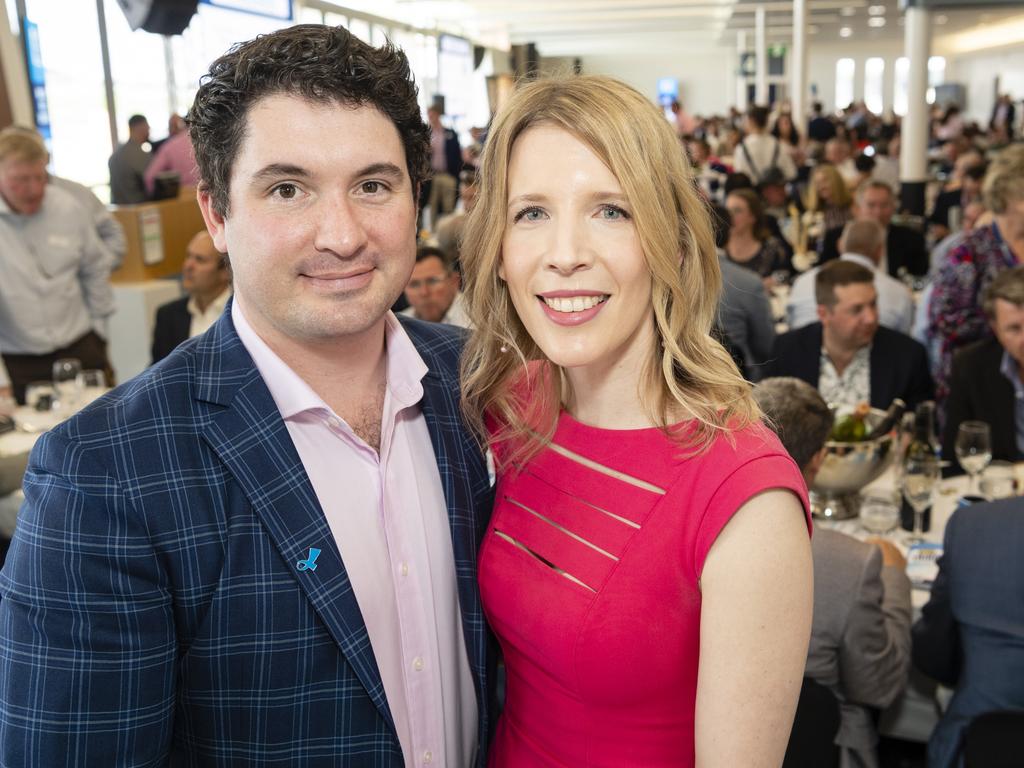 Tim and Jenna Sullivan at It's a Bloke Thing 2022 at Wellcamp Airport, Friday, September 9, 2022. Picture: Kevin Farmer