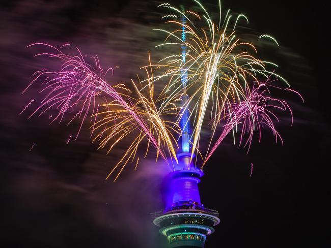 Fireworks in Auckland. Picture: Getty