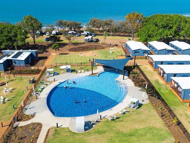 ‘Luxury villas’: Beachside caravan park’s $28m upgrade