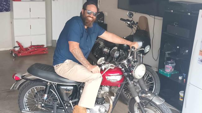 Delacombe motorcyclist Hayden Spence has been described as an “amazing” man who could strike up a conversation with anybody.