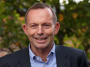 03/06/2016: Former PM Tony Abbott campaigning at Seaforth Public School in his electorate of Warringah on Friday, speaking to constituents during school pick-up time. Hollie Adams/The Australian