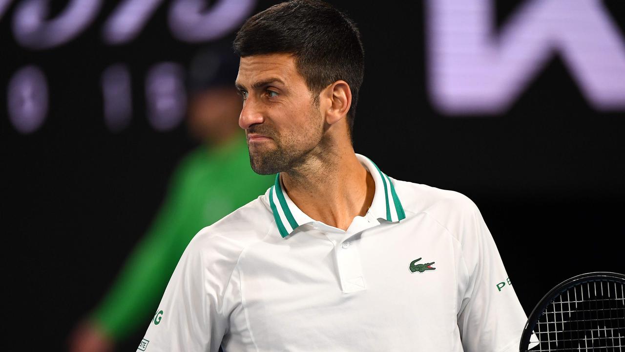 Novak Djokovic has been forced to leave Australia. Picture: AFP Images