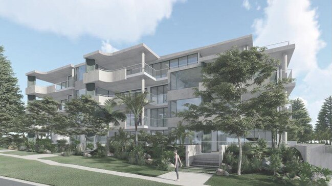 Concept designs show an apartment building proposed to be built on Tweed Coast Road at Cabarita.