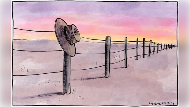 Jon Kudelka Letters Cartoon for 23-08-2019Version: Letters Cartoon  (1280x720 - Aspect ratio preserved, Canvas added)COPYRIGHT: The Australian's artists each have different copyright agreements in place regarding re-use of their work in other publications.Please seek advice from the artists themselves or the Managing Editor of The Australian regarding re-use.