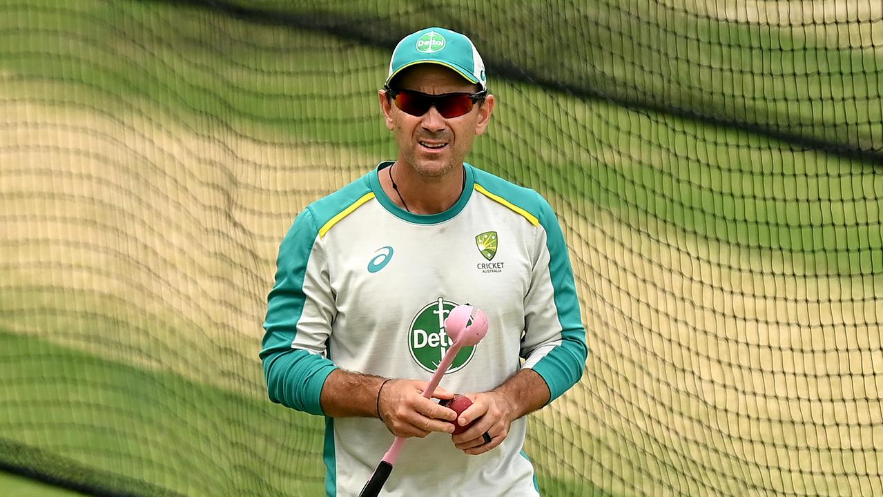 Australian coach Justin Langer. Picture: Bradley Kanaris