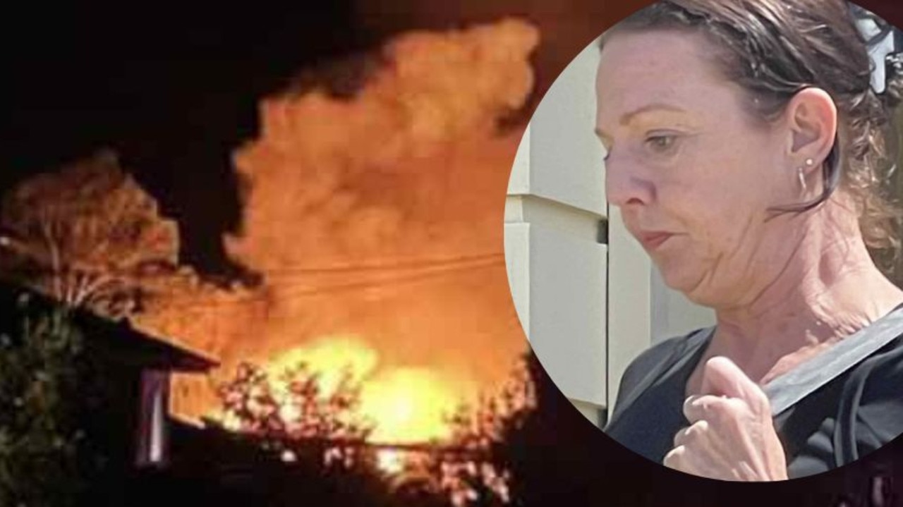 Amber Ray Hollis, 47, pleaded guilty to one charge of arson in Maryborough District Court on Monday morning.