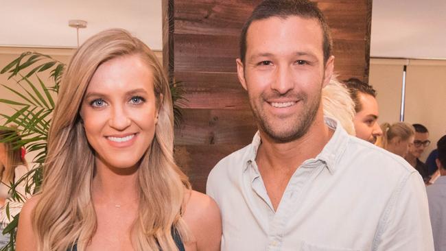 Pete Mann is the former husband of Channel 10 weather presenter Kate Freebairn - they are pictured together in 2018.