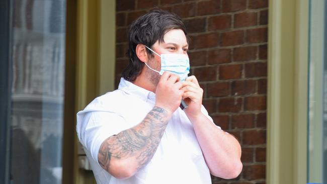 Key witness in the Bobby Medcraft murder trial, Jake MacDonald, 24. Picture: Alex Treacy