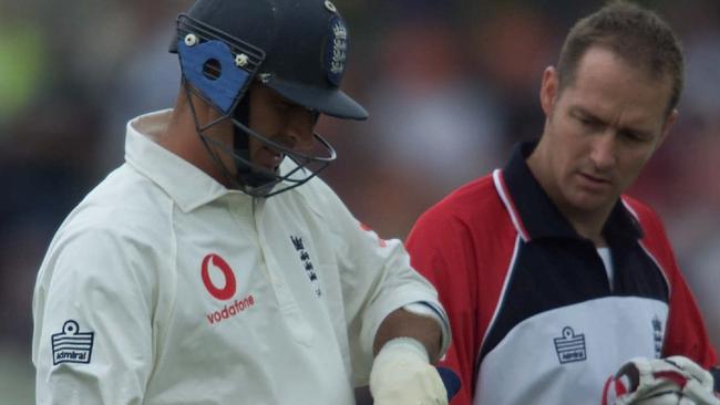 The 2001 series was a nightmare for Nasser Hussain and England.