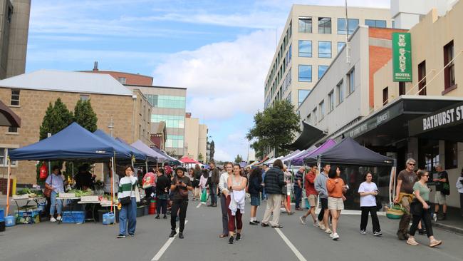 Farm Gate Market 2 March 2025 after being name in the Lonely Planet 2025 Best In Travel Best 10 markets in the world list. Picture: Elise Kaine