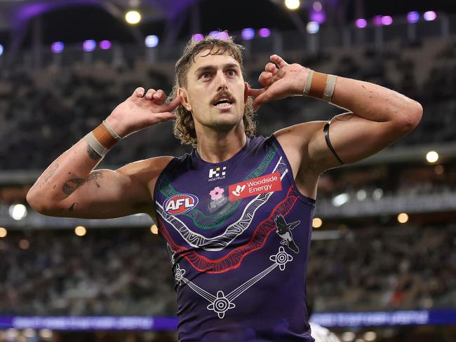 Port Adelaide had no answer for Luke Jackson. Picture: Janelle St Pierre/AFL Photos