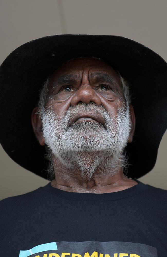 Custodian Jack Green, from Borroloola, is fighting the mine's bond agreement. Picture: (A)manda Parkinson