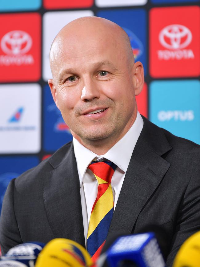 New Adelaide Crows coach Matthew Nicks will not have a senior assistant coach. Picture: Mark Brake/Getty Images.