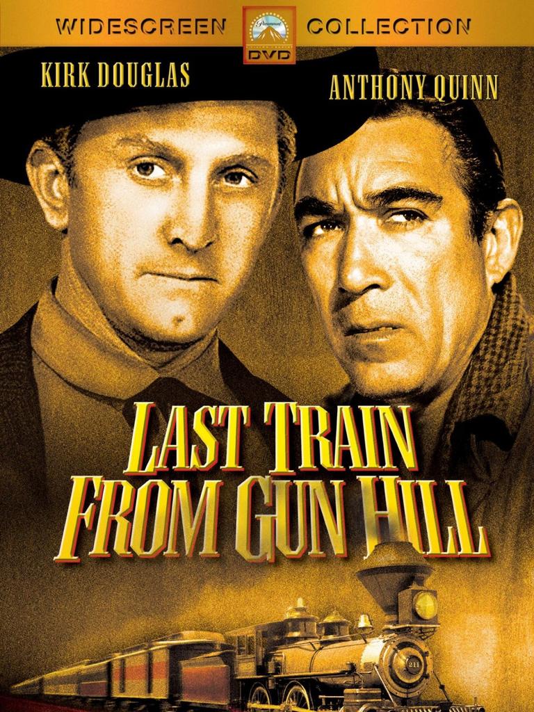 Douglas starred alongside Anthony Quinn in the 1959 western ‘Last Train from Gun Hill’. Source: Supplied