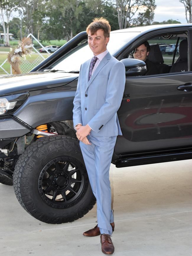 Ethan Giacomi. Photographs from the Gilroy Santa Maria College Formal 2022 in Ingham on Friday night. Picture: Cameron Bates