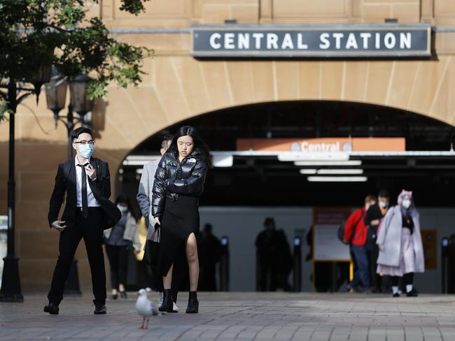 SYDNEY, AUSTRALIA - NewsWire photos AUGUST 17, 2022: Central Station during the train strike in Sydney. Picture: NCA NewsWire / Dylan Coker