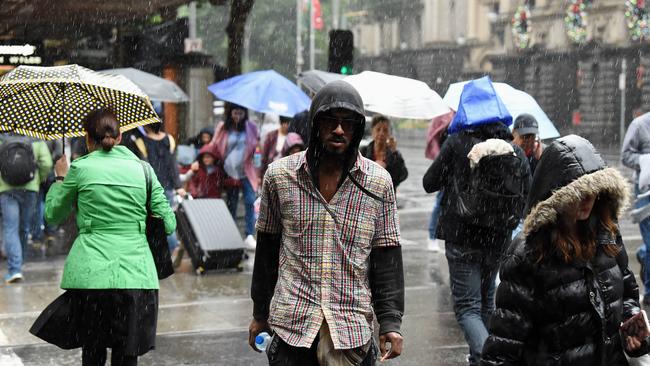 Melburnians should pack a brolly today. Picture: Lawrence Pinder