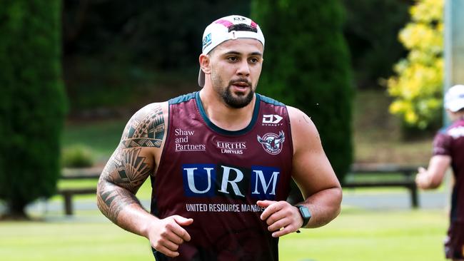 Josh Aloiai believes he would win a media battle over his Tigers exit. Credit: Sea Eagles Digital