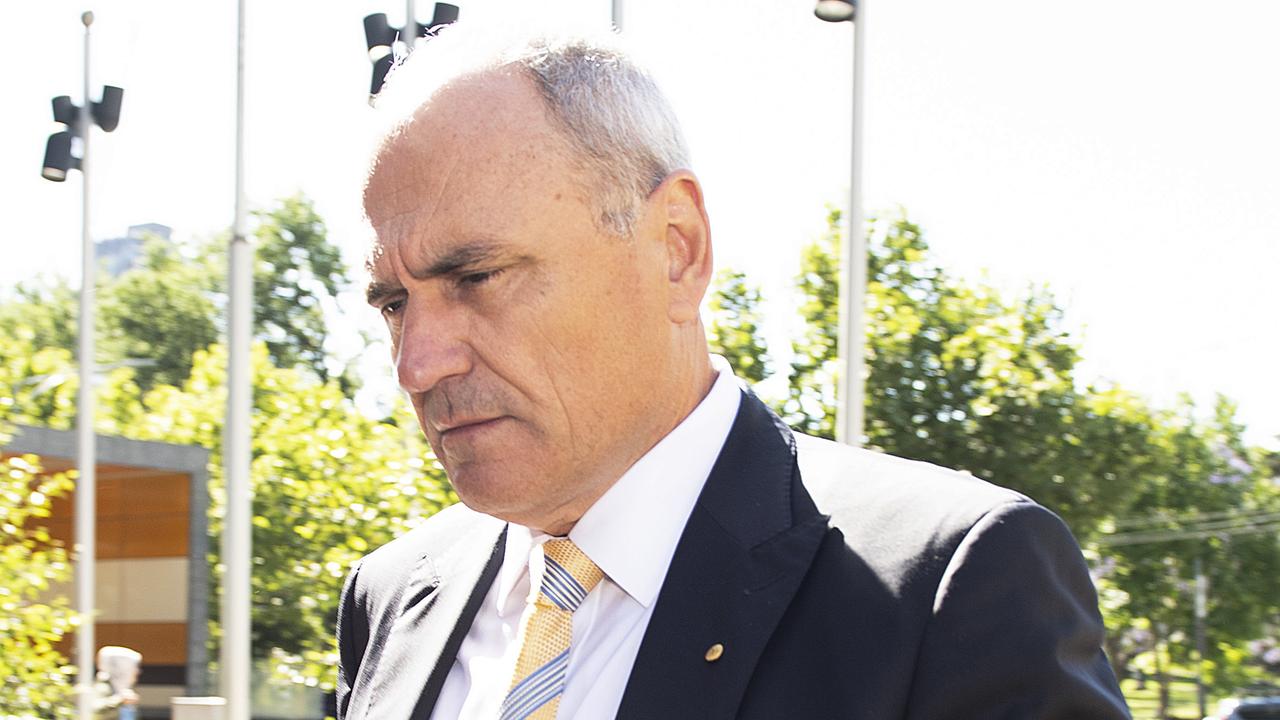 NAB chairman Ken Henry repeatedly scoffed at Ms Orr’s questions. Picture: AAP Image/Ellen Smith