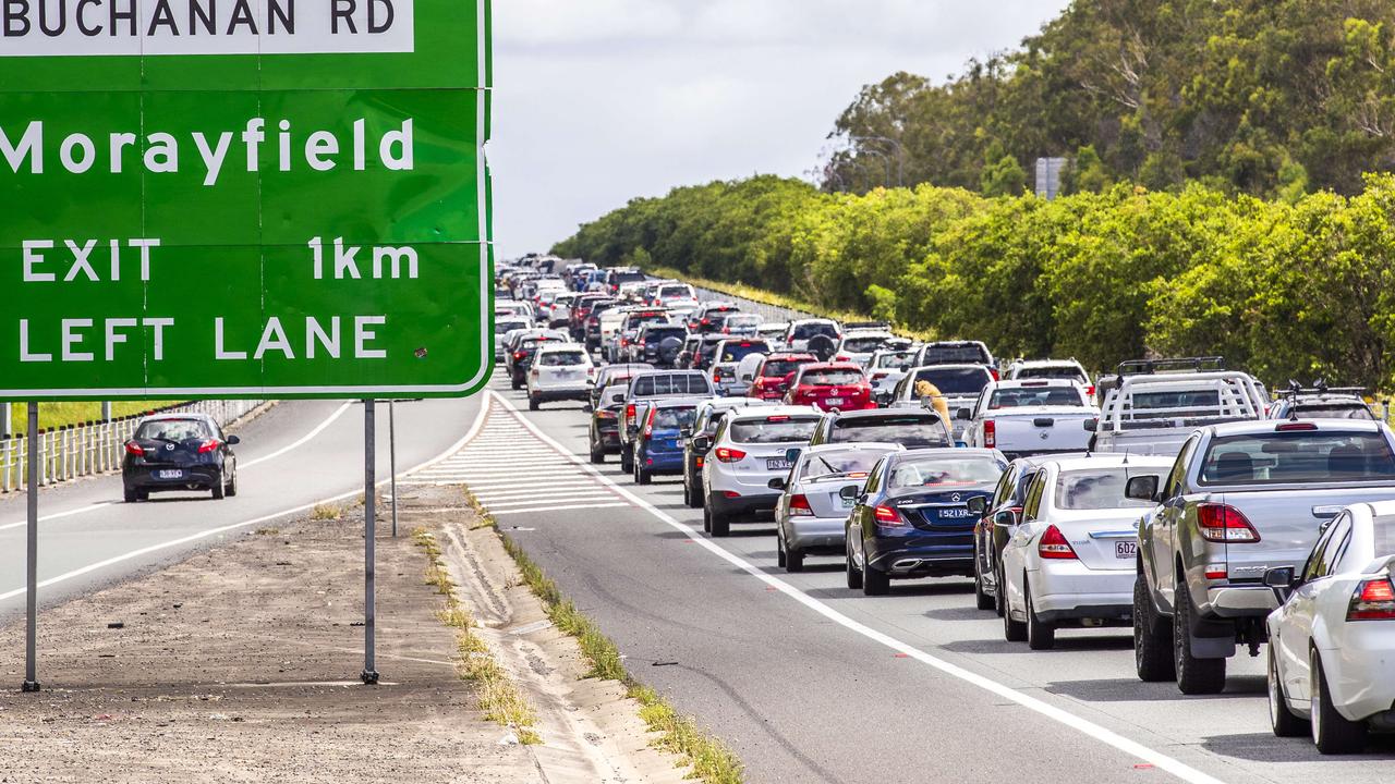 Brisbane traffic Huge delays heading north on Bruce Highway The