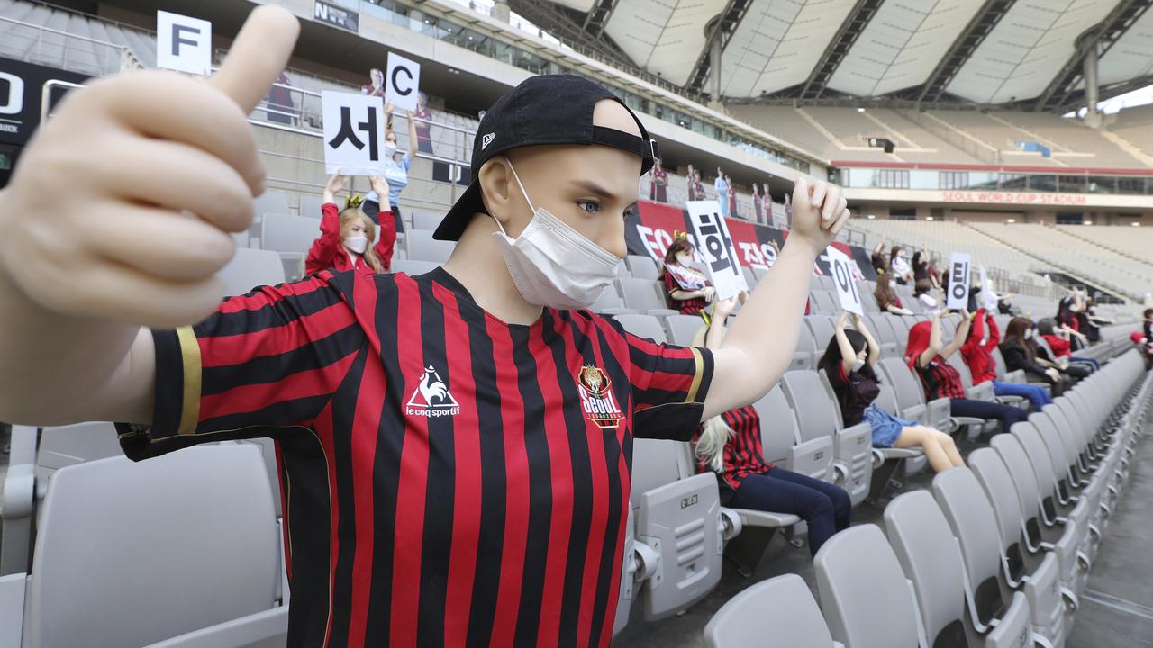 Football news Sex dolls FC Seoul K League Mannequins South Korea