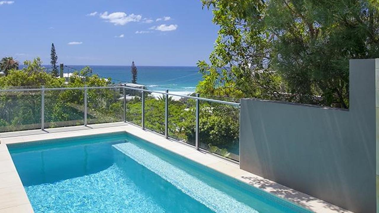 Fancy a dip? The view is fine from the Stefanovic Noosa holiday retreat.