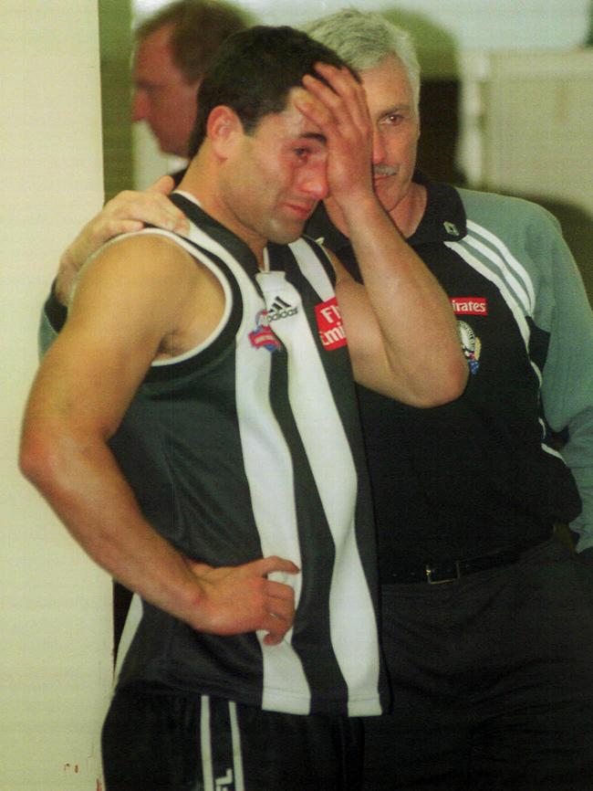 Mick Malthouse shares a special bond with Paul Licuria.