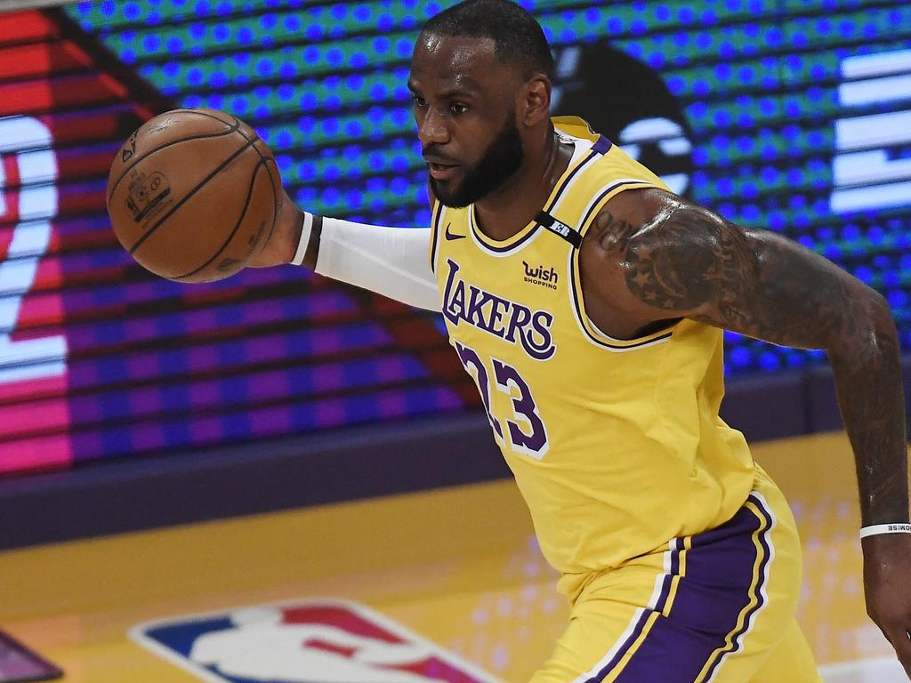 Many NBA experts and fans rate LeBron James as basketball’s greatest player. Picture: AFP