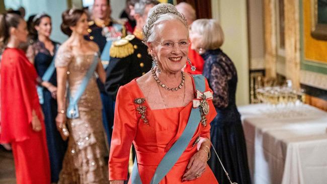 Queen Margrethe’s announcement has been attacked by her son, who said the “very sad” decision had hurt his children. Picture: Ida Marie Odgaard/Getty Images/The Times