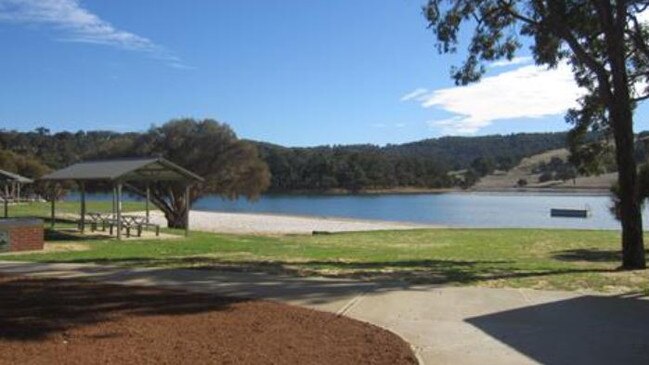 Drakesbrook Weir in Western Australia.