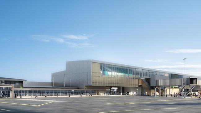 Artist impressions of the Gold Coast Airport upgrade. Picture: Supplied