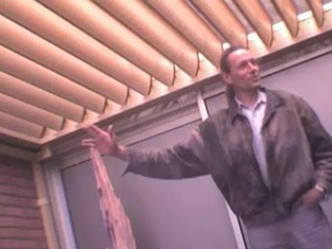 Video shows Brett Peter Cowan speaking to an undercover police officer.