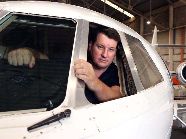 Head of the Aircraft Owners and Pilots Association of NSW Benjamin Morgan says the Central Coast is “closed for aviation business”. Picture: James Croucher