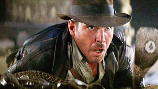 Harrison Ford as Indiana Jones in the original Raiders Of The Lost Ark.