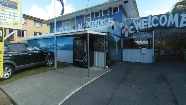 Backpackers in Paradise. Picture: Google Street View