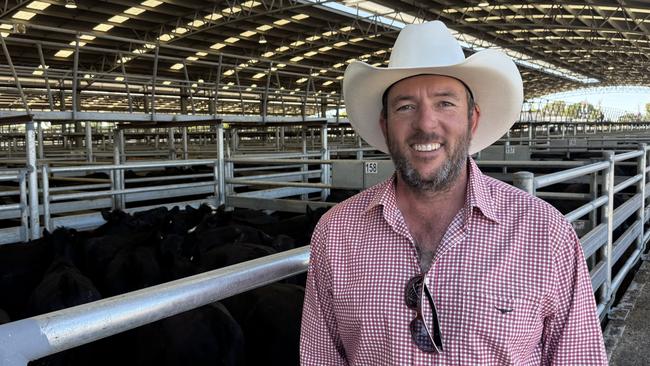 Henry Cartledge, Meningie sold steers and cull heifers at Naracoorte. Picture: Kate Dowler