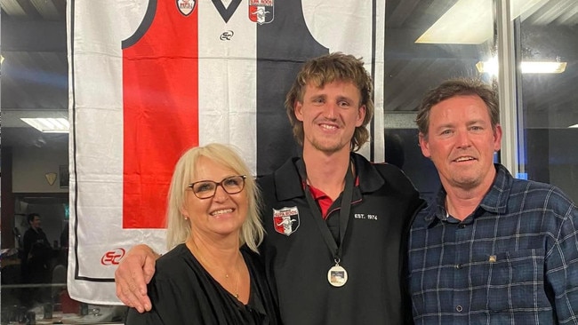 2022 Mallee FL Mail Medalist Ben Moroney. Picture: Pinnaroo Football Club