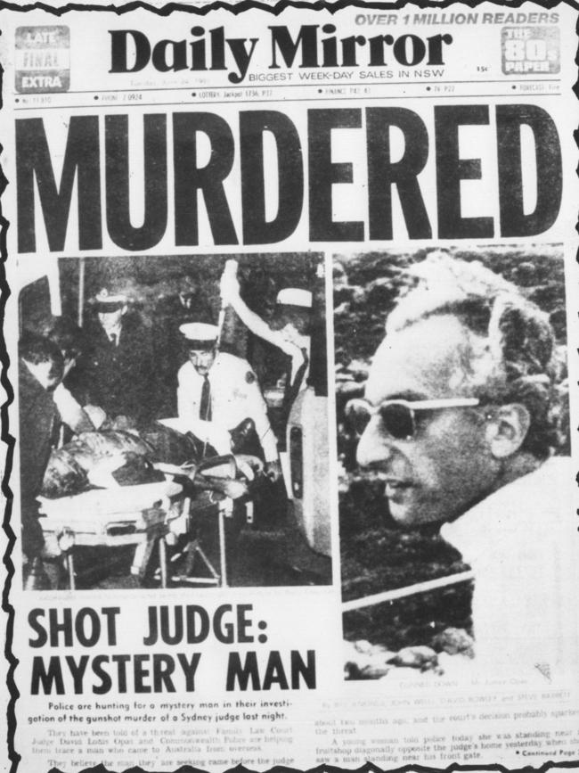 Judge David Opas was the first to be killed by the man who became known as the ‘Family Court bomber’.