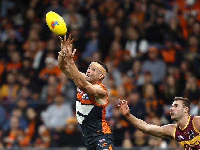 Stringer would add to the Giants’ aerial dominance which has been spearheaded by Jesse Hogan. Picture: Phil Hillyard