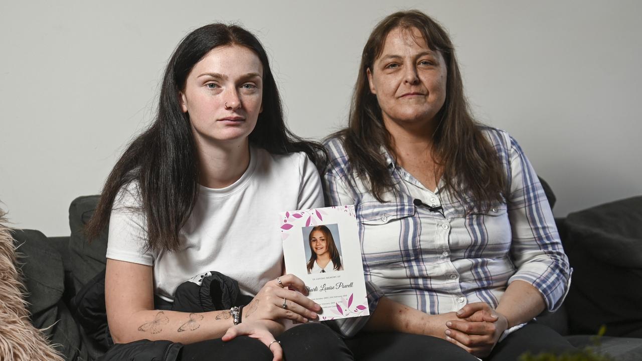 Charli’s mum Sharon Moore and Kaitlin Sanderson, Charli's best friend, still have questions about her death. Picture: Martin Ollman