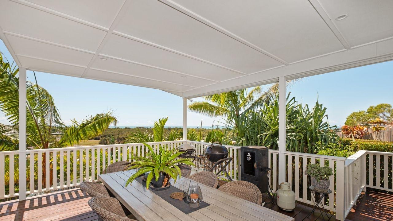 The view from the deck of a Pegasus Crt, Lammermoor home that sold for $1,240,000 in January, 2025.