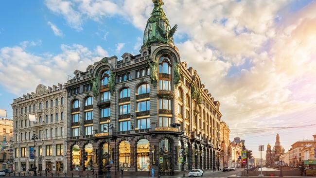 Engage says the company’s app monetisation platform Adcel still has staff in St Petersburg, above.
