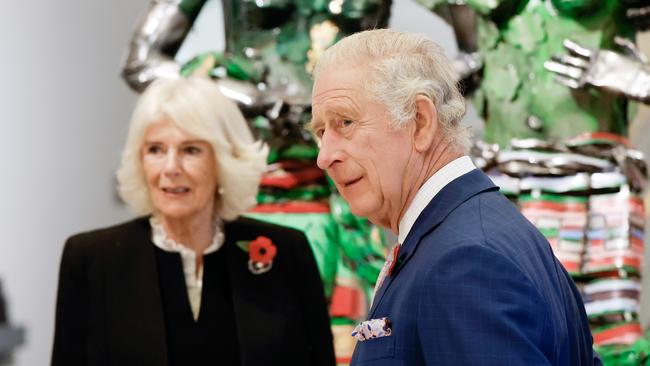 Montefiore holds close relationships with Charles and Camilla - often visiting the theatre with the new King. (Photo by John Phillips/Getty Images)