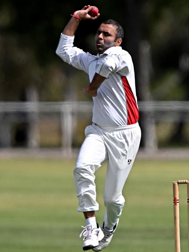 Gisborne’s Rahul Singh. Picture: Andy Brownbill