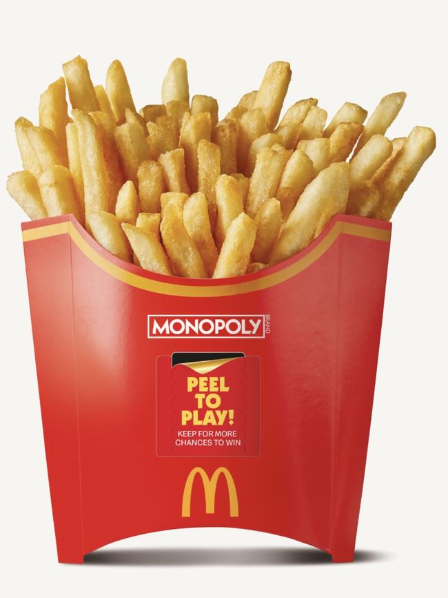 Monopoly is back at McDonald's from Wednesday.